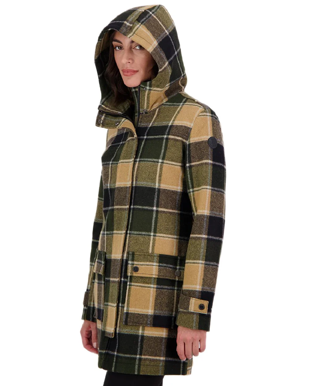 Swanndri Womens Annmore Wool Overcoat - Image 7
