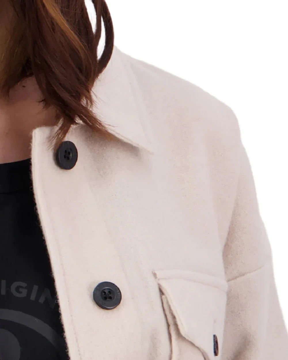 Swanndri Womens Harbourage Lite Wool Shacket - Image 10