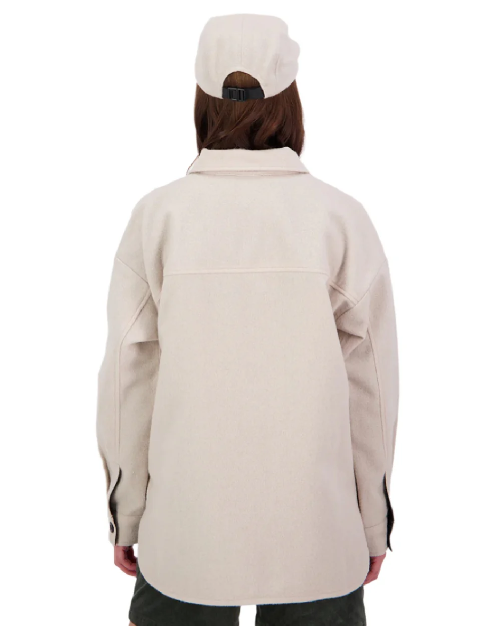 Swanndri Womens Harbourage Lite Wool Shacket - Image 13