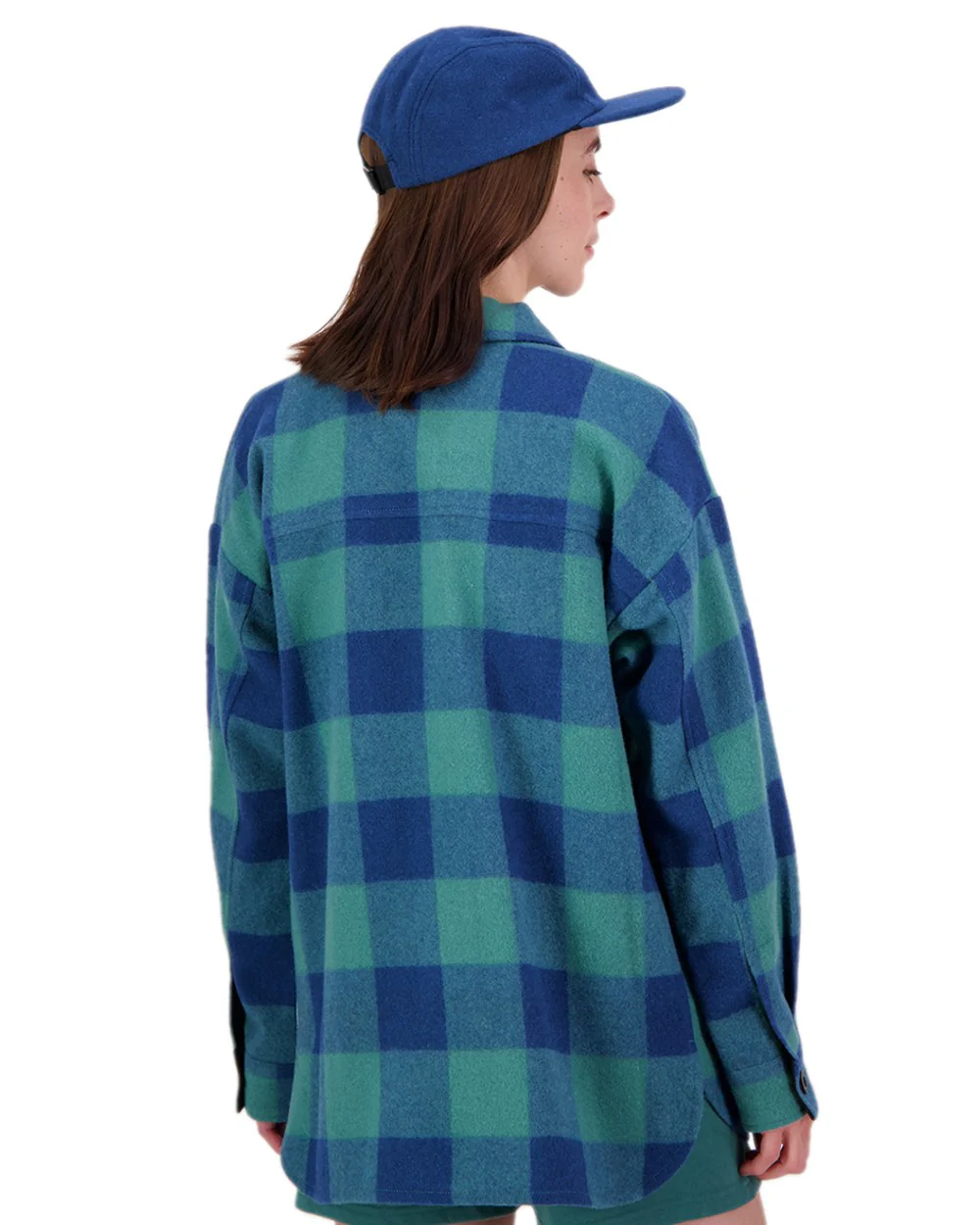Swanndri Womens Harbourage Lite Wool Shacket - Image 7