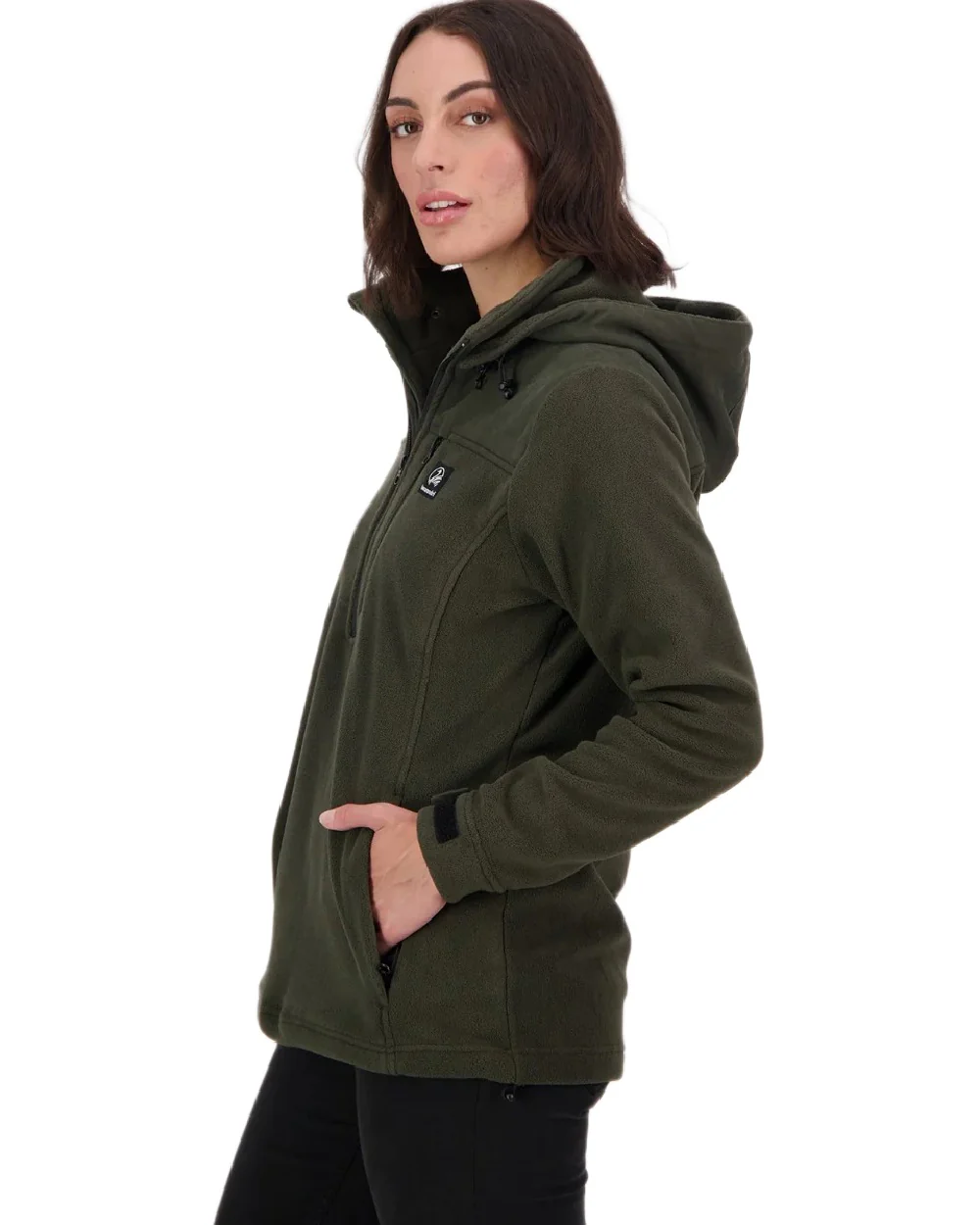 Swanndri Womens High Rock Fleece Hoodie - Image 4