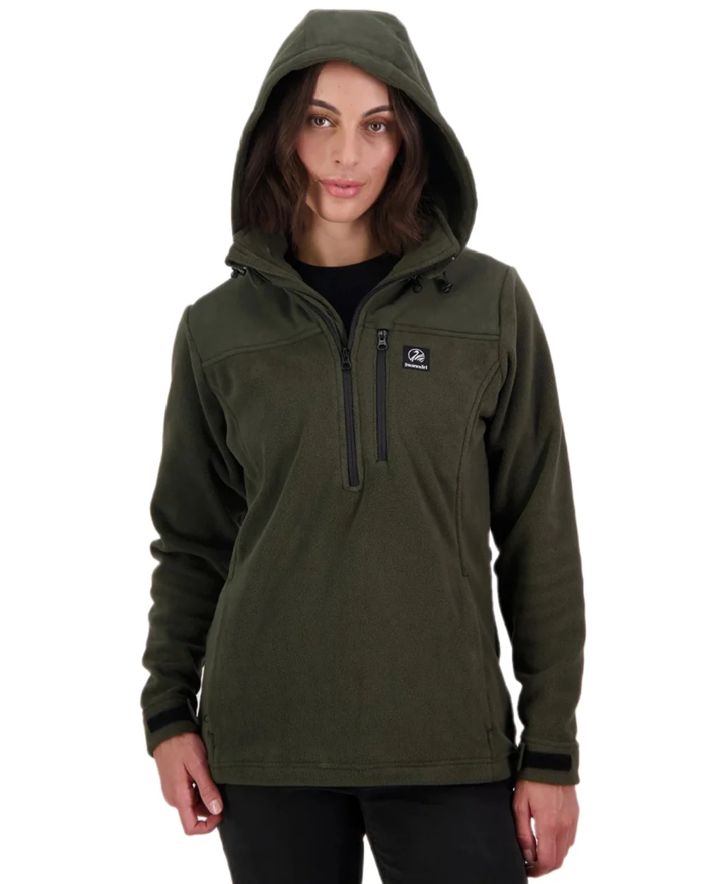 Swanndri Womens High Rock Fleece Hoodie - Image 5