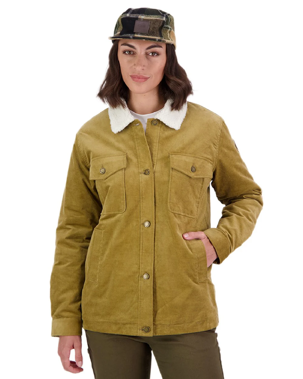Swanndri Womens Kaituna Corduroy Jacket - Image 2