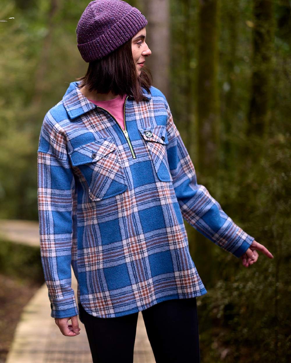 Swanndri Womens Ranger Wool Bush Shirt - Image 5
