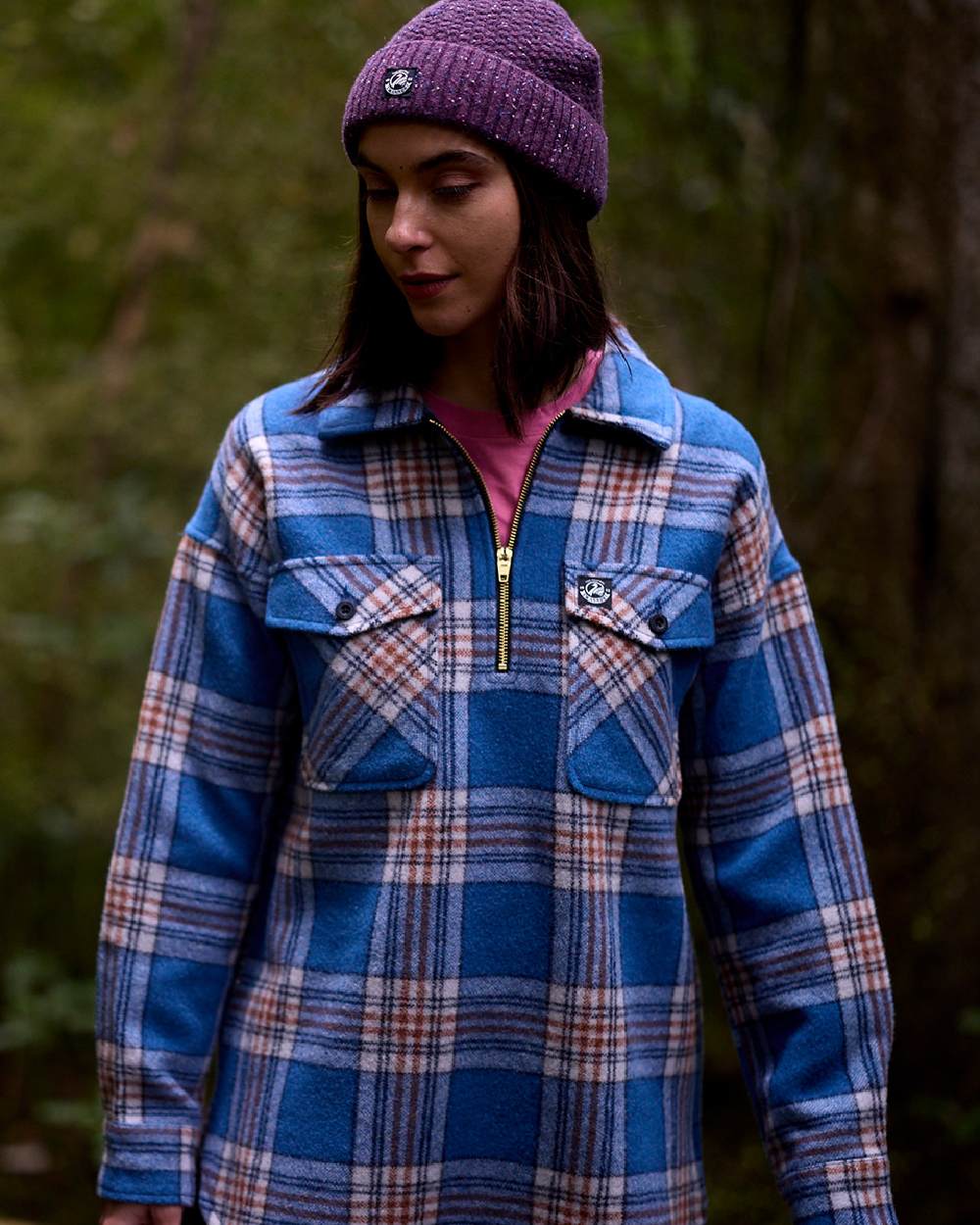 Swanndri Womens Ranger Wool Bush Shirt - Image 6