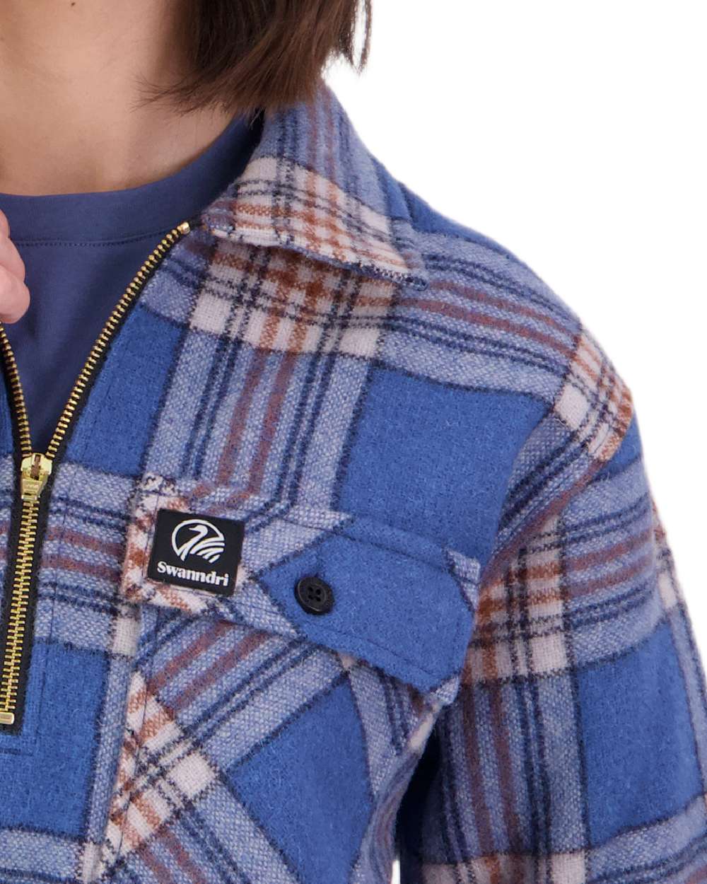 Swanndri Womens Ranger Wool Bush Shirt - Image 9