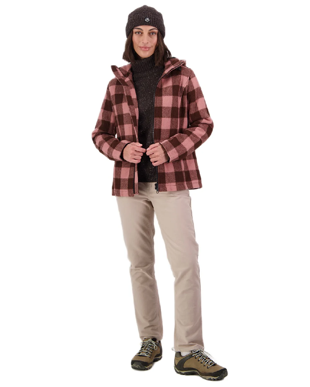 Swanndri Womens Seattle V2 Wool Hooded Sweater - Image 14