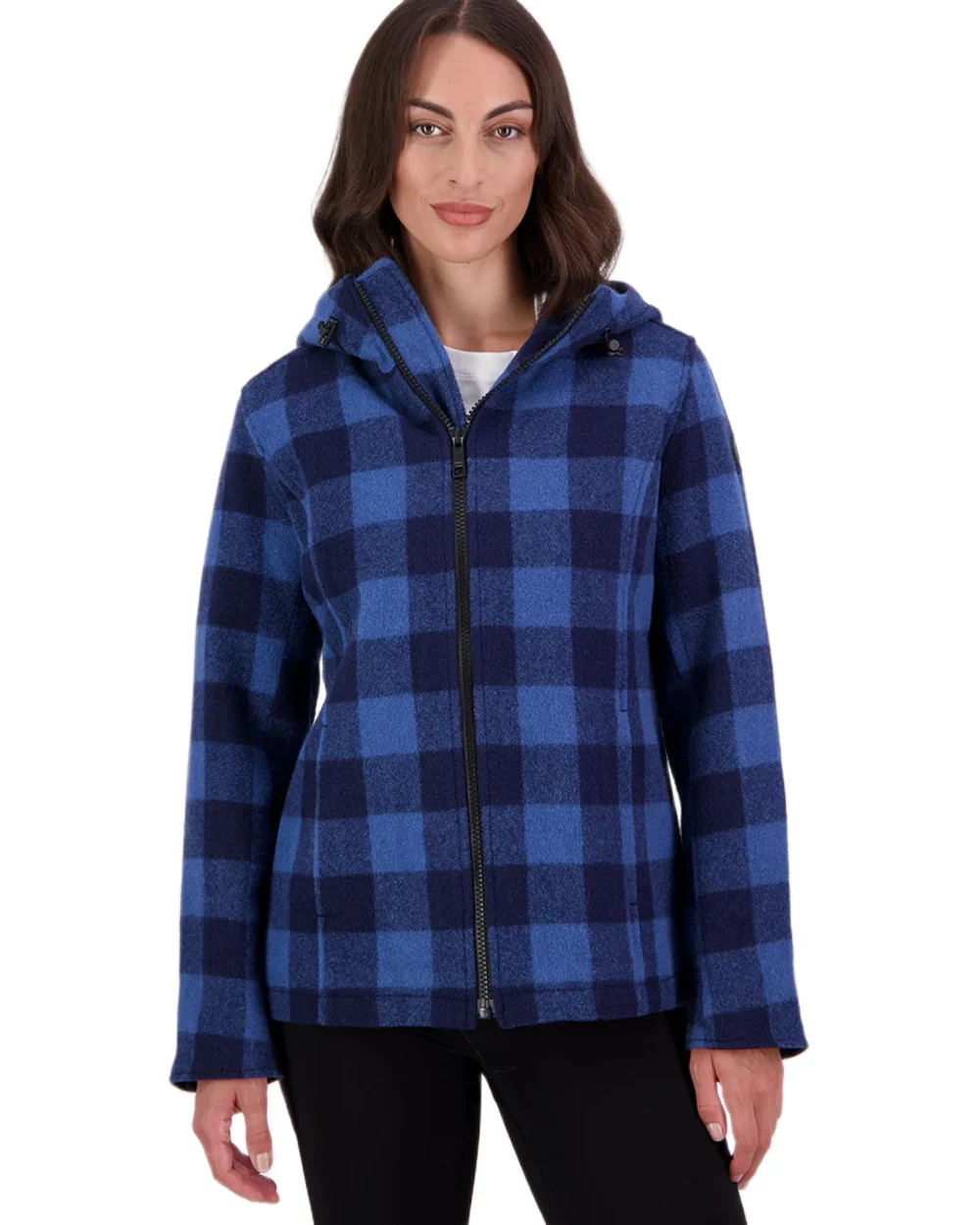 Swanndri Womens Seattle V2 Wool Hooded Sweater - Image 8