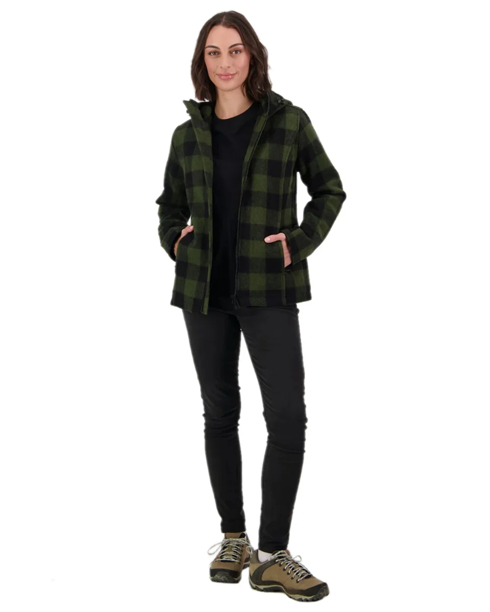 Swanndri Womens Seattle V2 Wool Hoodie - Image 2