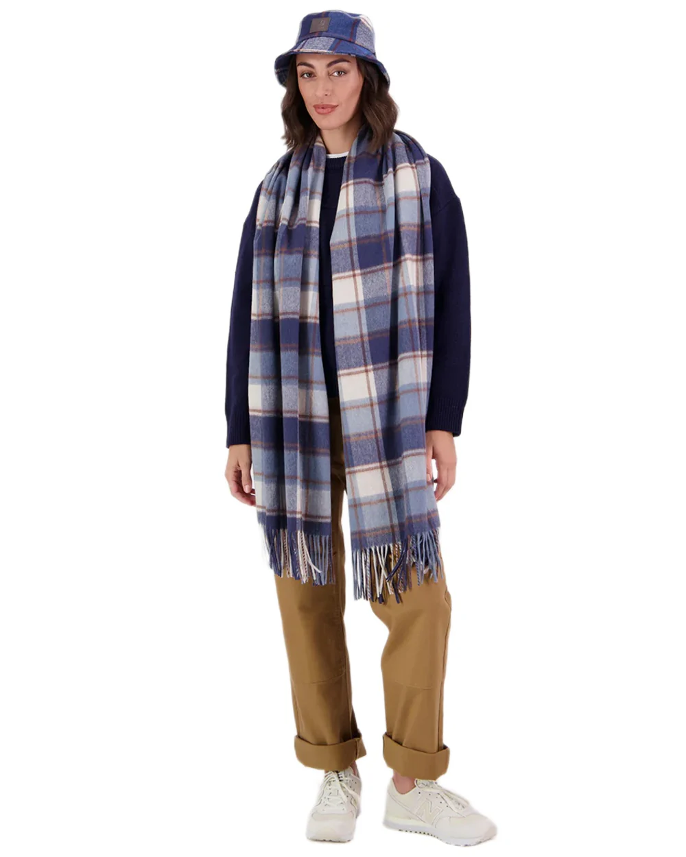 Swanndri Womens Wide Scarf - Image 4