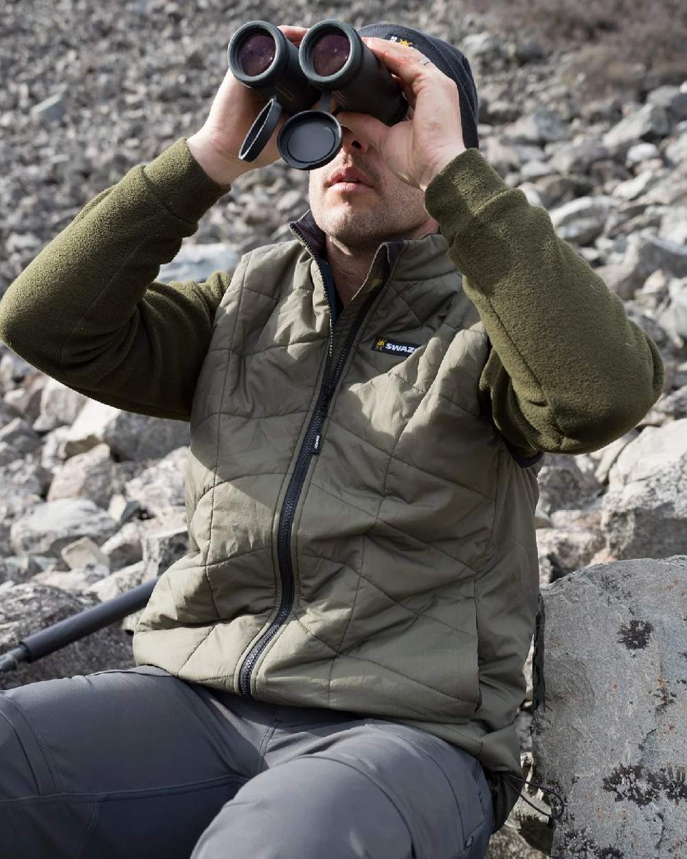 Swazi Mens Chamois Lightweight Insulation Vest - Image 2