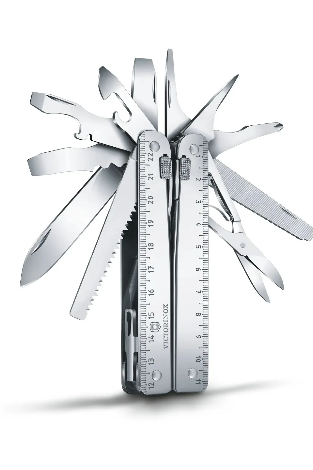 Victorinox Swiss X Robust Multi-Tool with Leather Pouch - Image 2