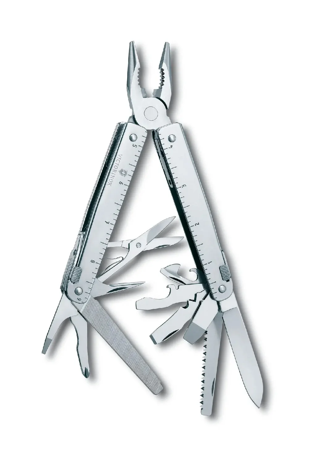 Victorinox Swiss X Robust Multi-Tool with Leather Pouch - Image 7