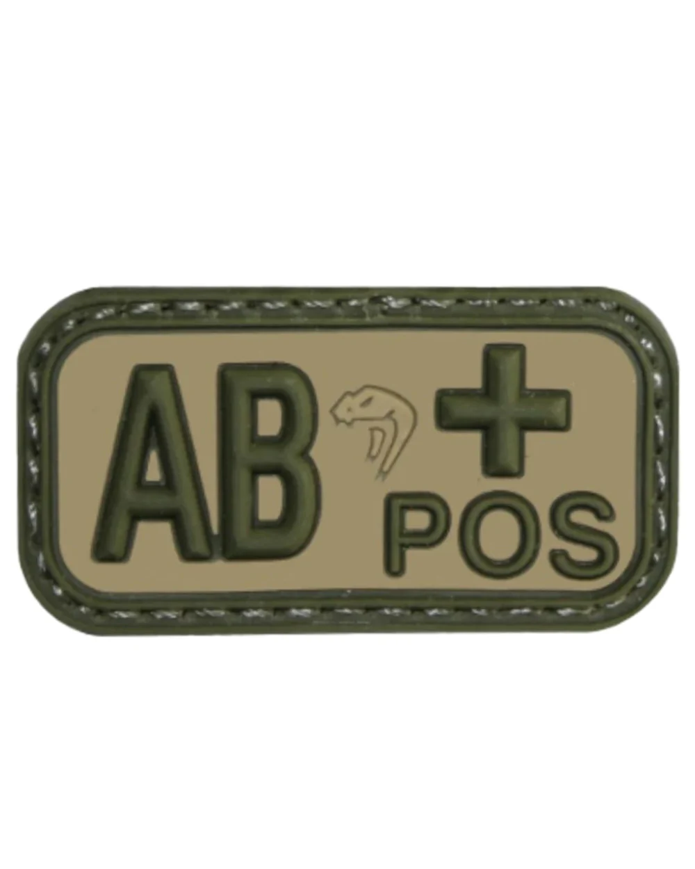 Viper Blood Group Rubber Patch - Image 2