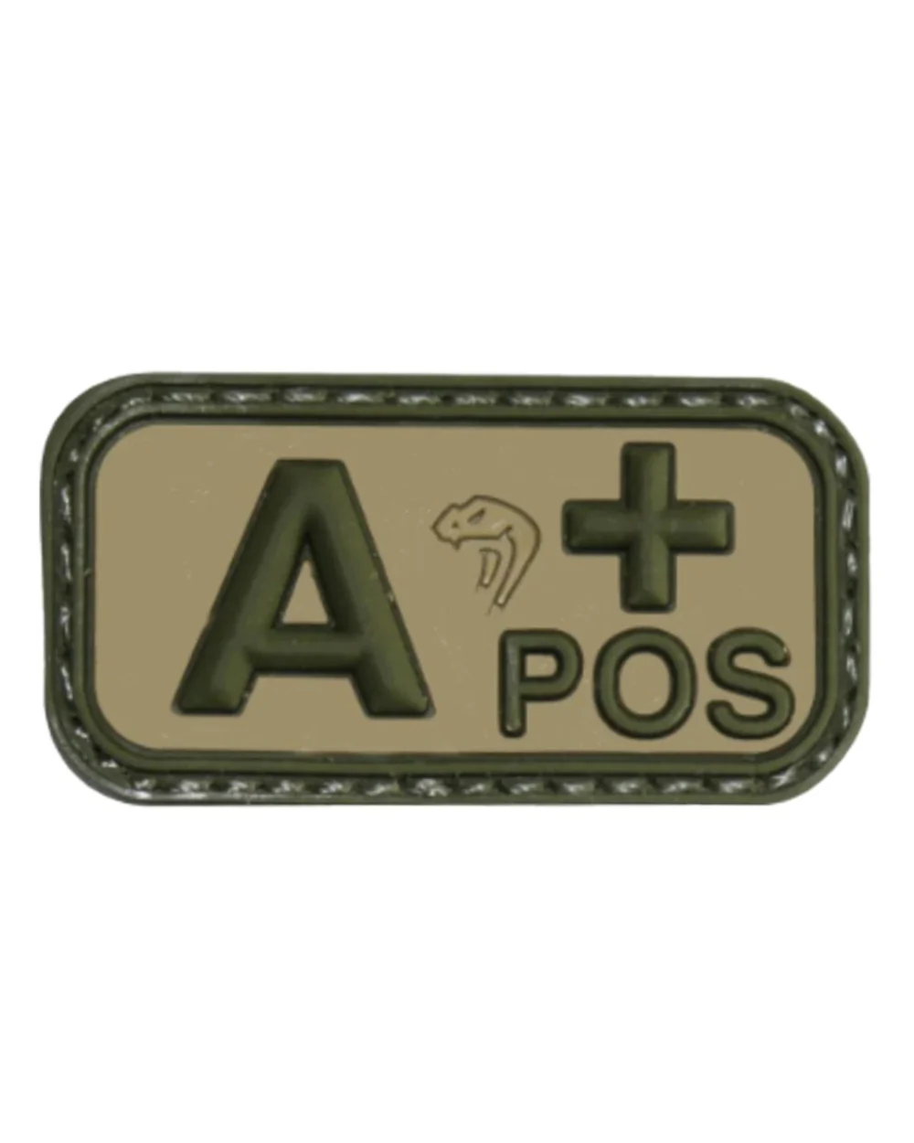 Viper Blood Group Rubber Patch - Image 3