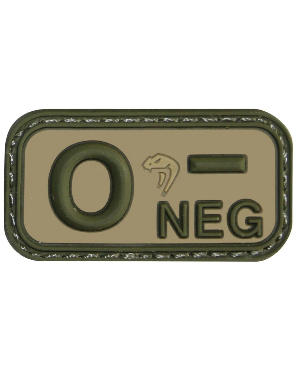 Viper Blood Group Rubber Patch - Image 7