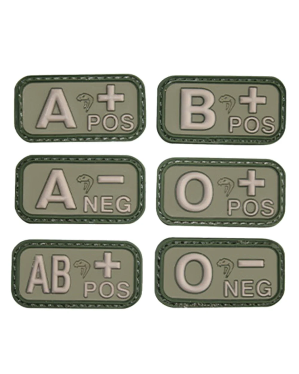 Viper Blood Group Rubber Patch - Image 8