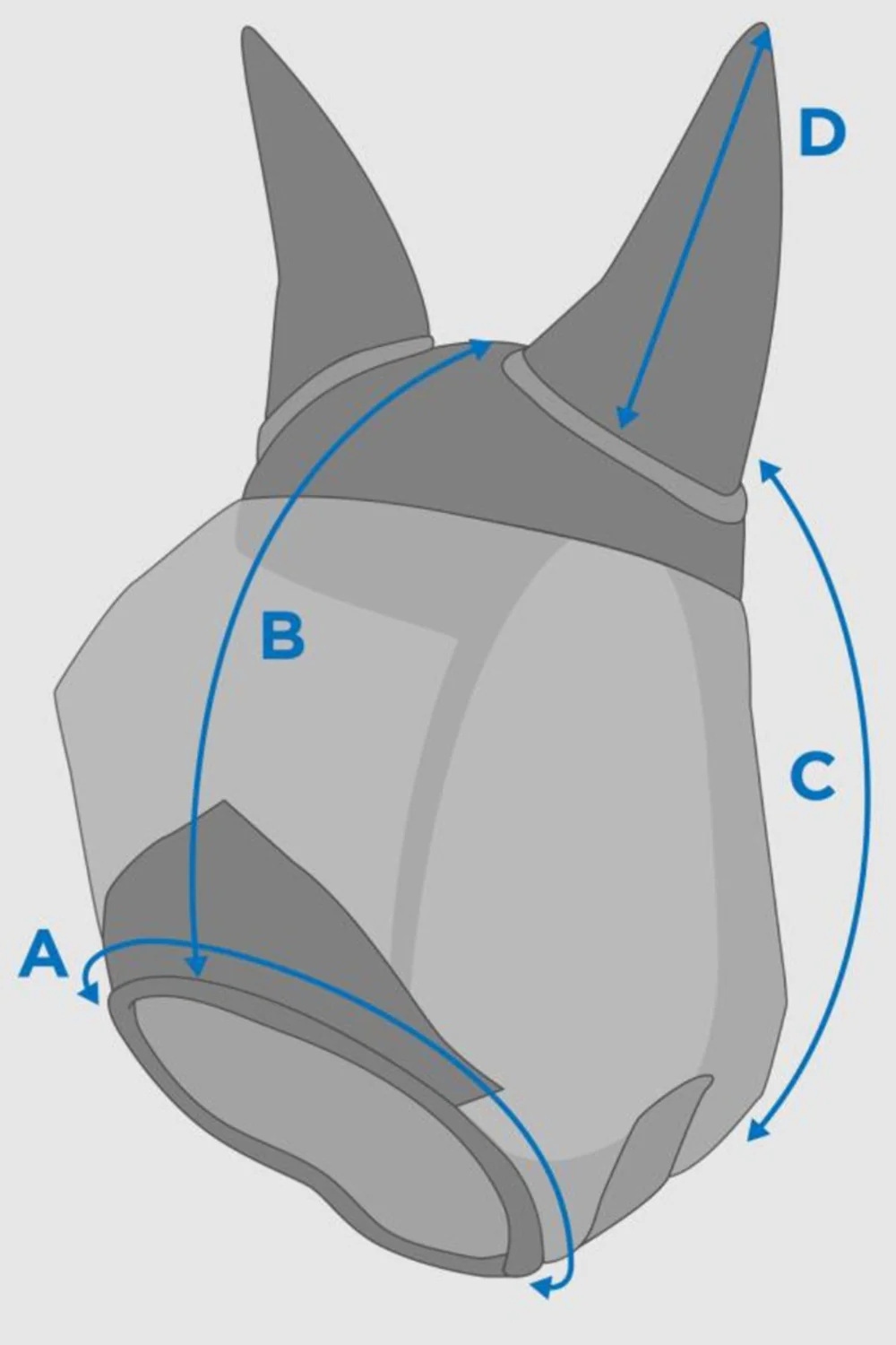 WeatherBeeta ComFiTec Deluxe Fine Mesh Mask With Ears | Two Colours - Image 3