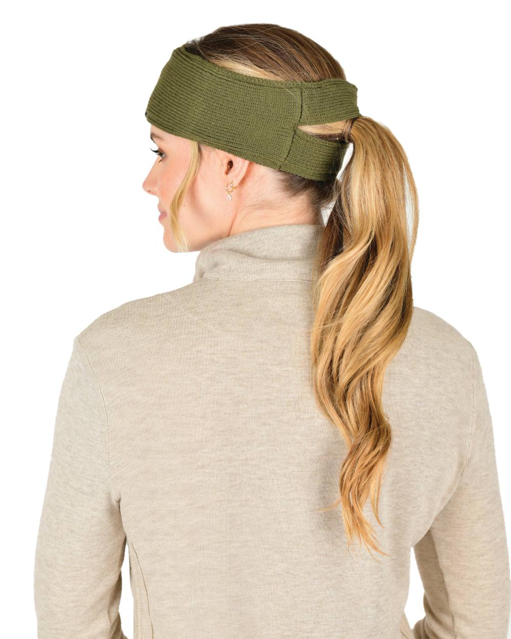 WeatherBeeta Fleece Lined Ponytail Headband - Image 5
