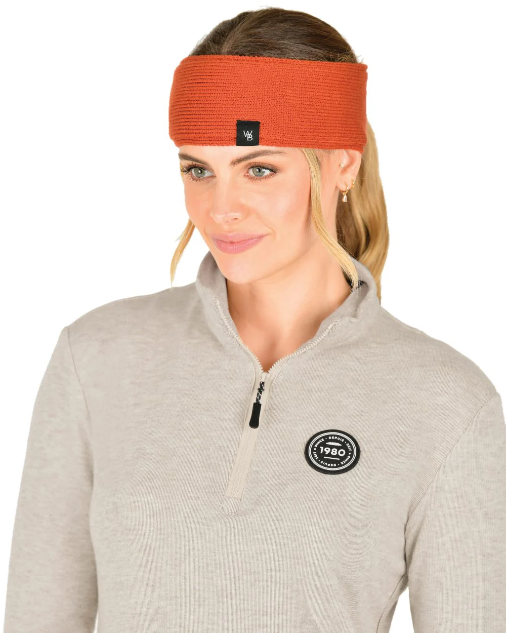 WeatherBeeta Fleece Lined Ponytail Headband - Image 7