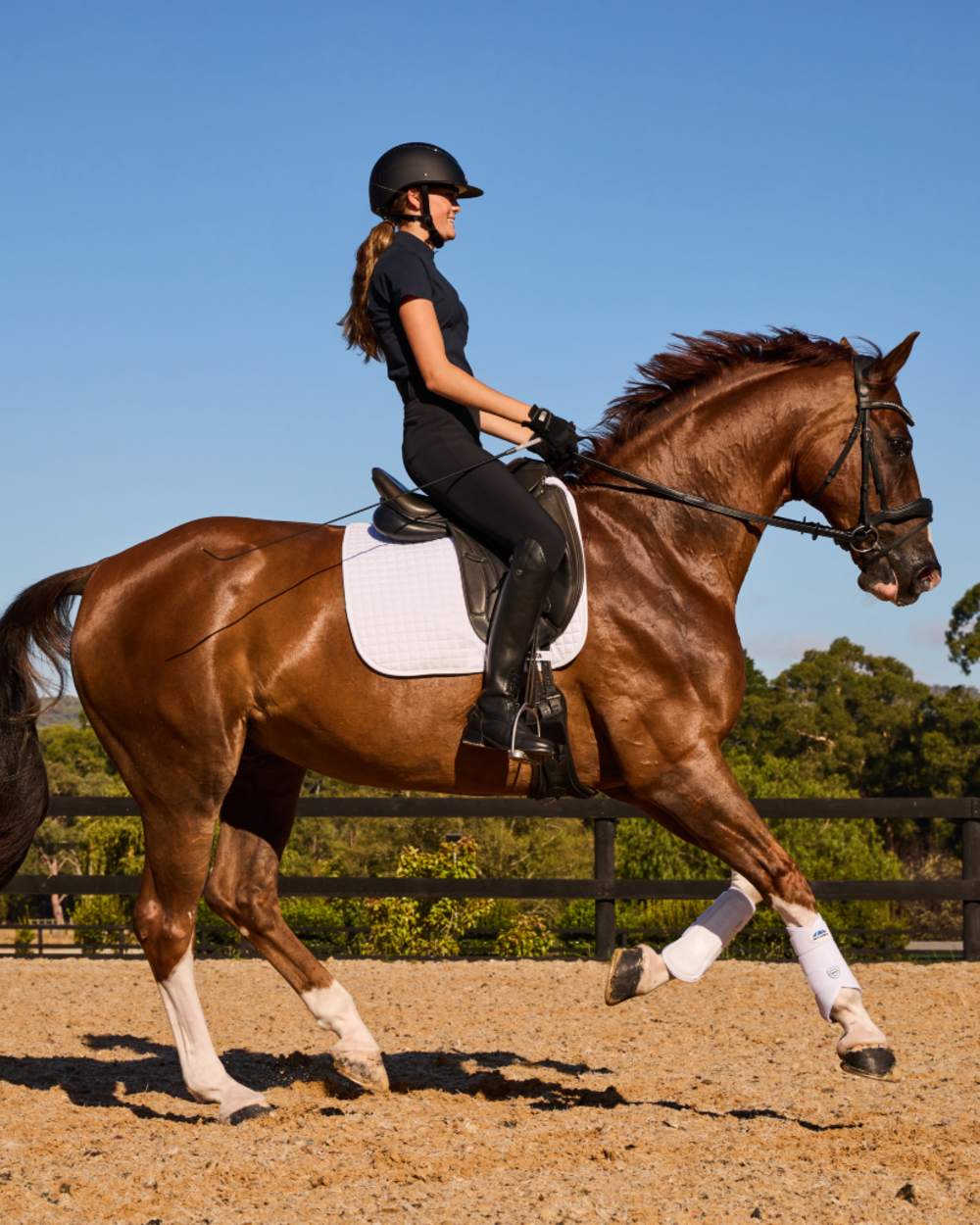WeatherBeeta Prime Air-Tec Dressage Saddle Pad - Image 2