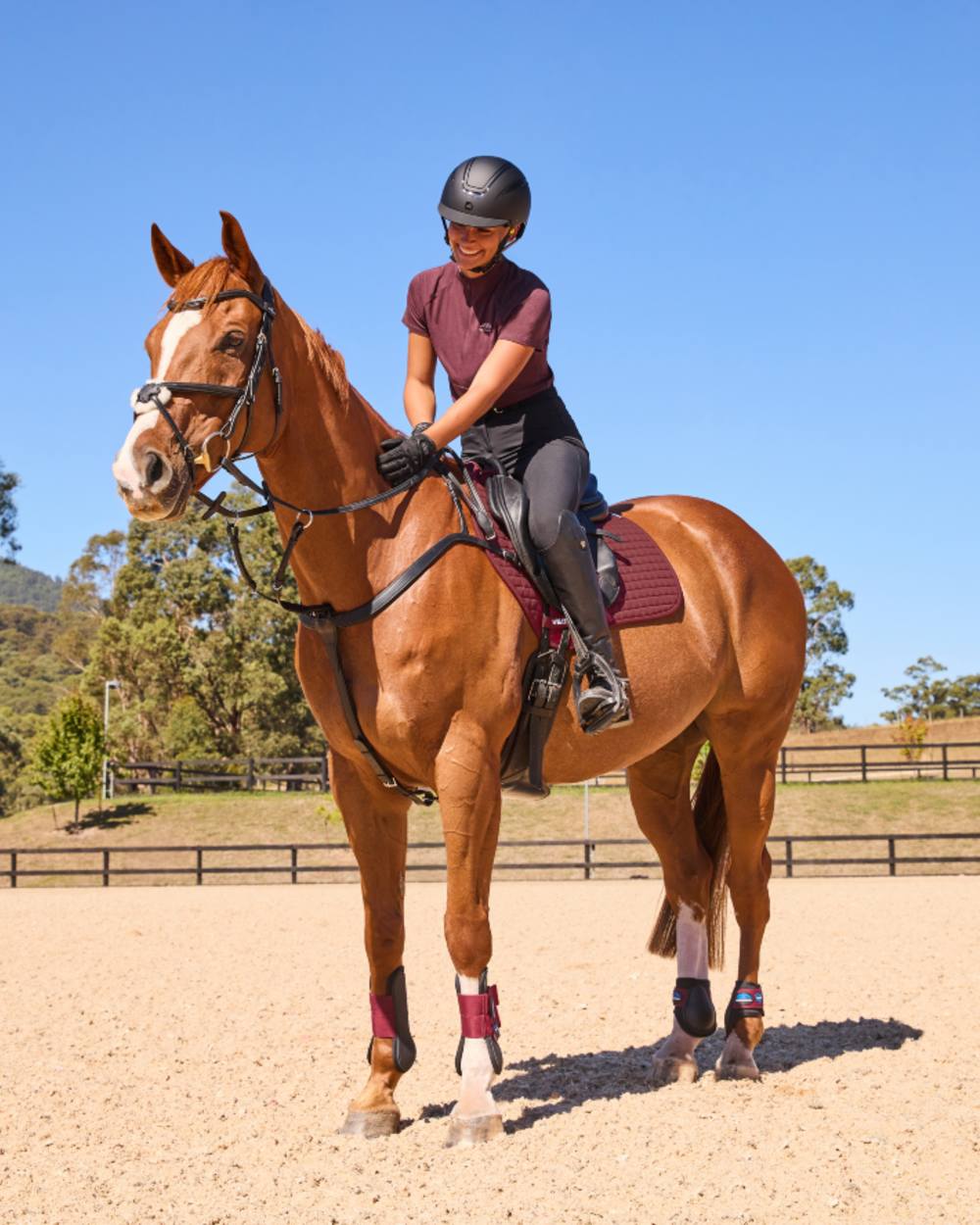 WeatherBeeta Prime Air-Tec Jump Shaped Saddle Pad - Image 14