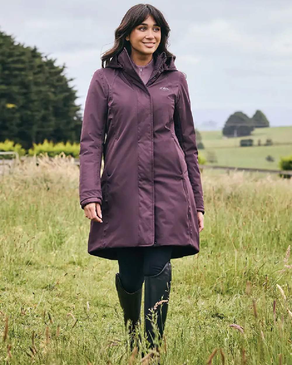 WeatherBeeta Womens All Purpose Waterproof Longline Equestrian Jacket - Image 14