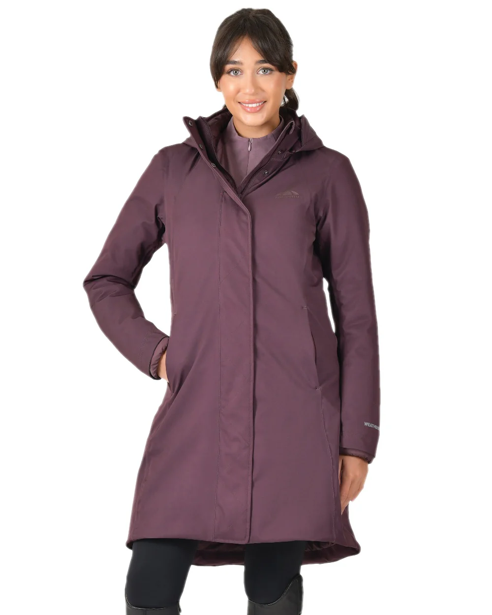 WeatherBeeta Womens All Purpose Waterproof Longline Equestrian Jacket - Image 15