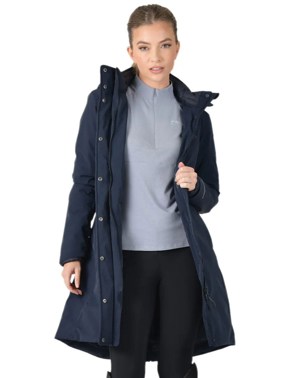 WeatherBeeta Womens All Purpose Waterproof Longline Equestrian Jacket - Image 18