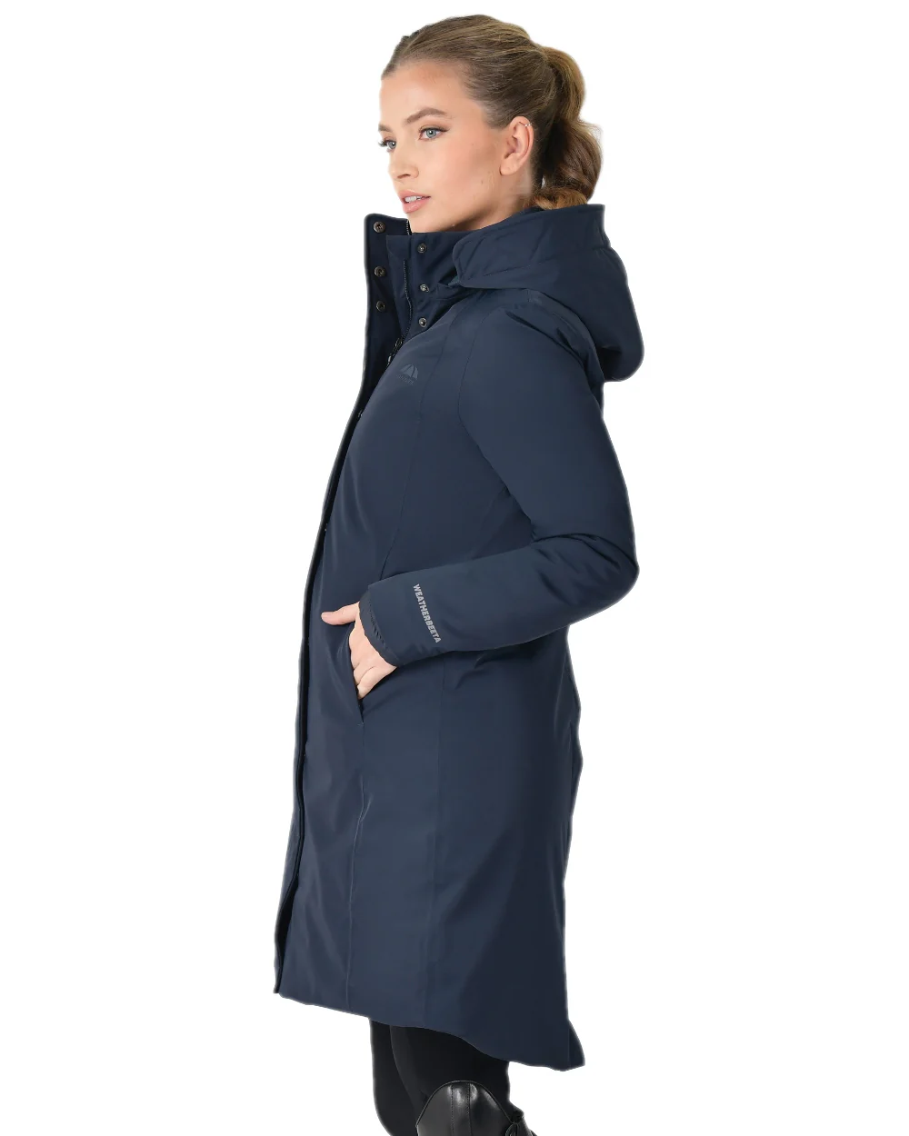 WeatherBeeta Womens All Purpose Waterproof Longline Equestrian Jacket - Image 23