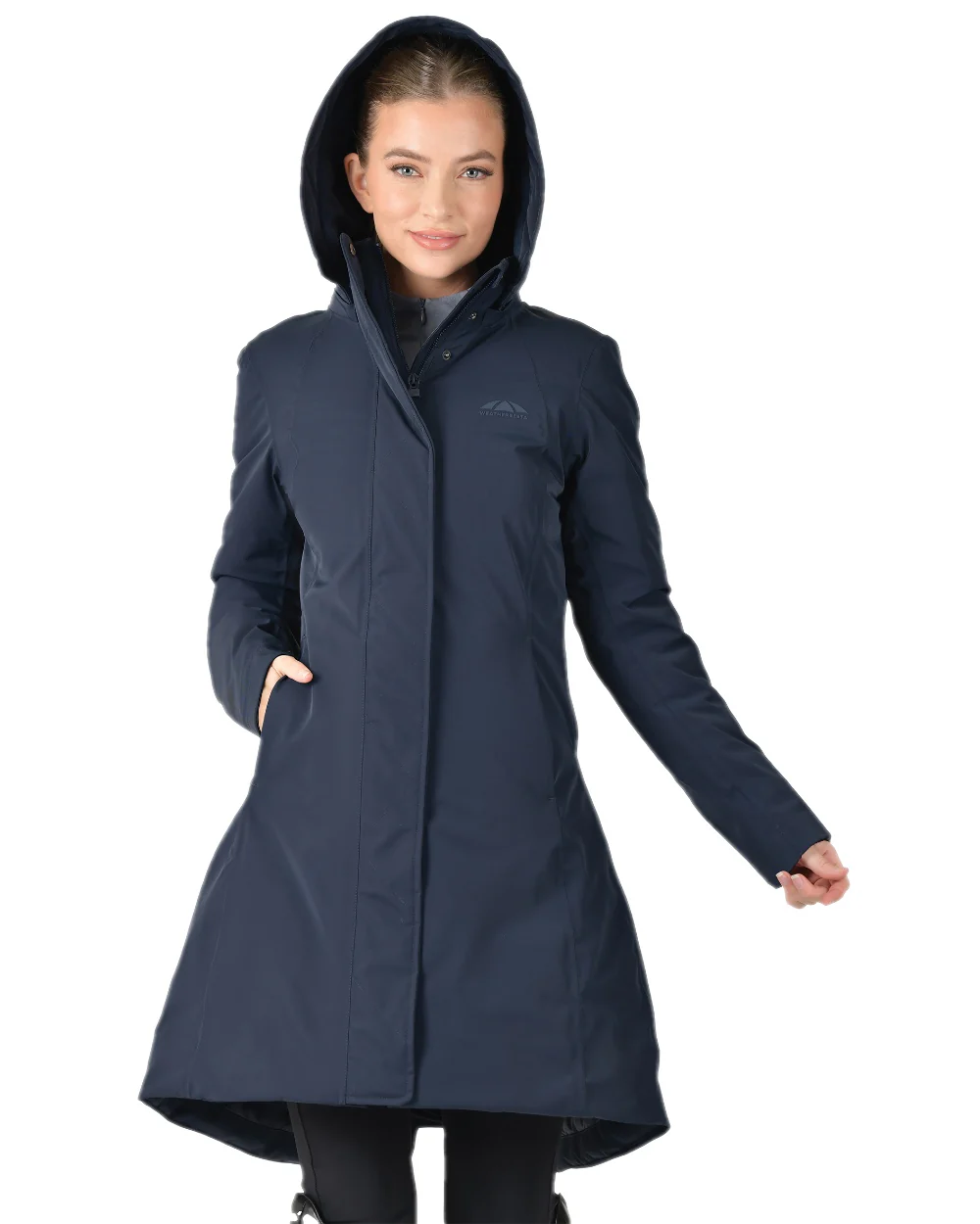WeatherBeeta Womens All Purpose Waterproof Longline Equestrian Jacket - Image 3