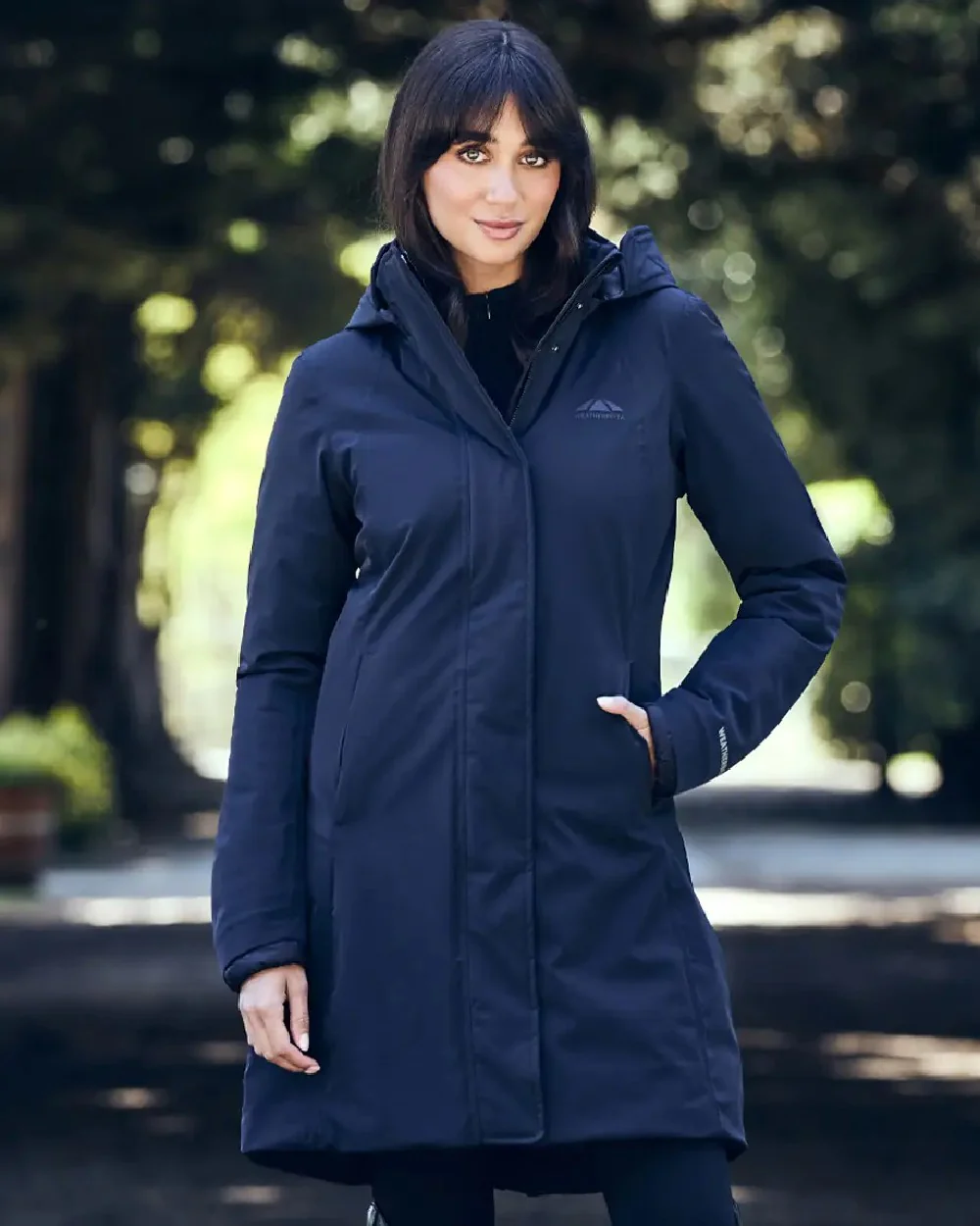 WeatherBeeta Womens All Purpose Waterproof Longline Equestrian Jacket - Image 4