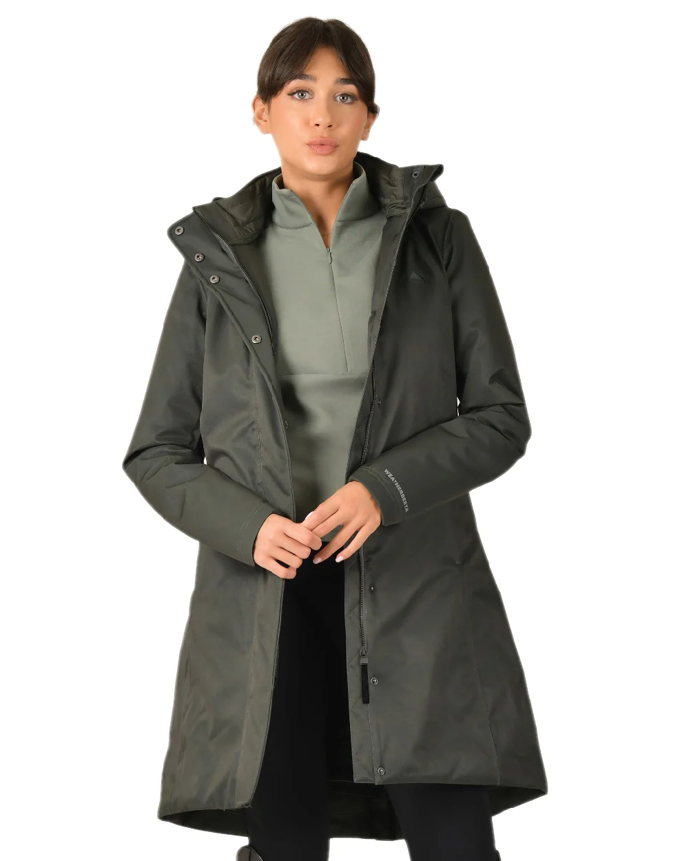 WeatherBeeta Womens All Purpose Waterproof Longline Equestrian Jacket - Image 6