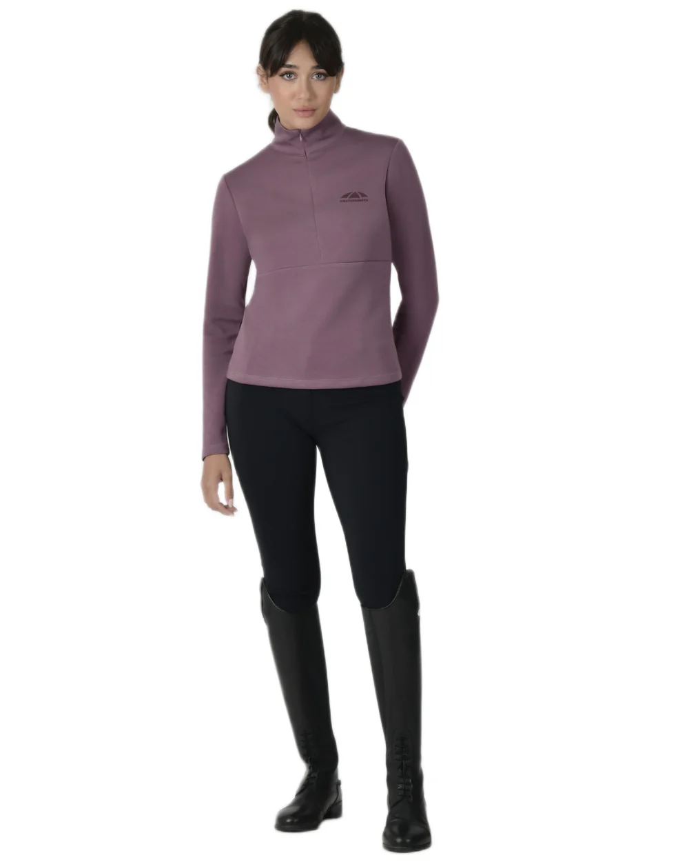 WeatherBeeta Womens Copper Half Zip Long Sleeve Mid-Layer - Image 3