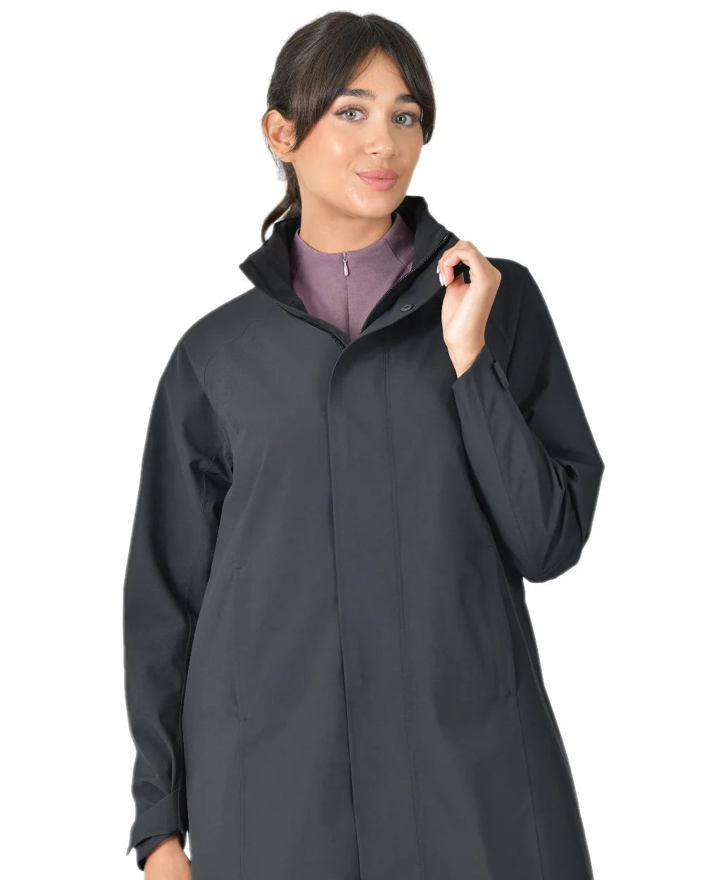 WeatherBeeta Womens Windbreaker Longline Riding Jacket - Image 11