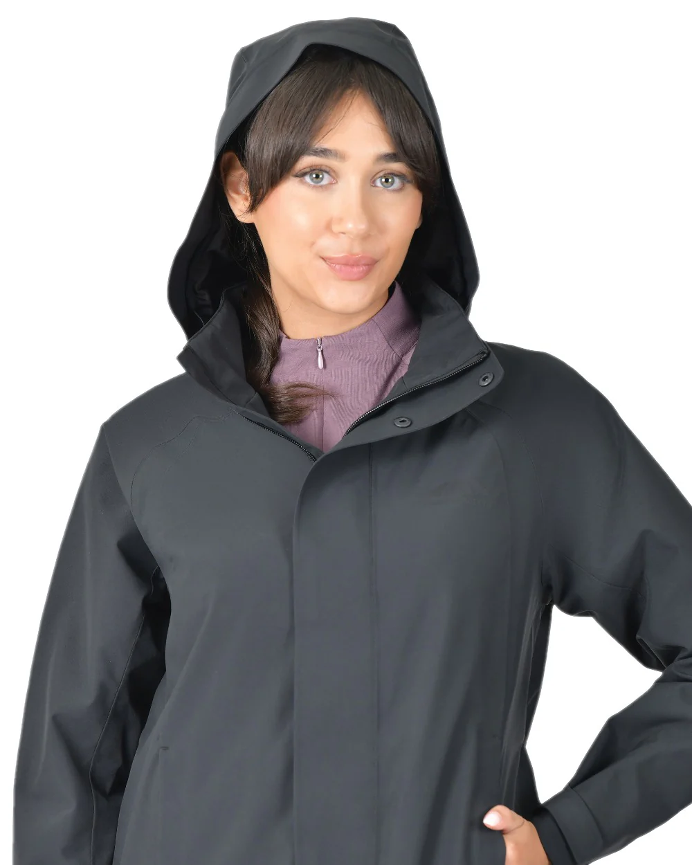 WeatherBeeta Womens Windbreaker Longline Riding Jacket - Image 12