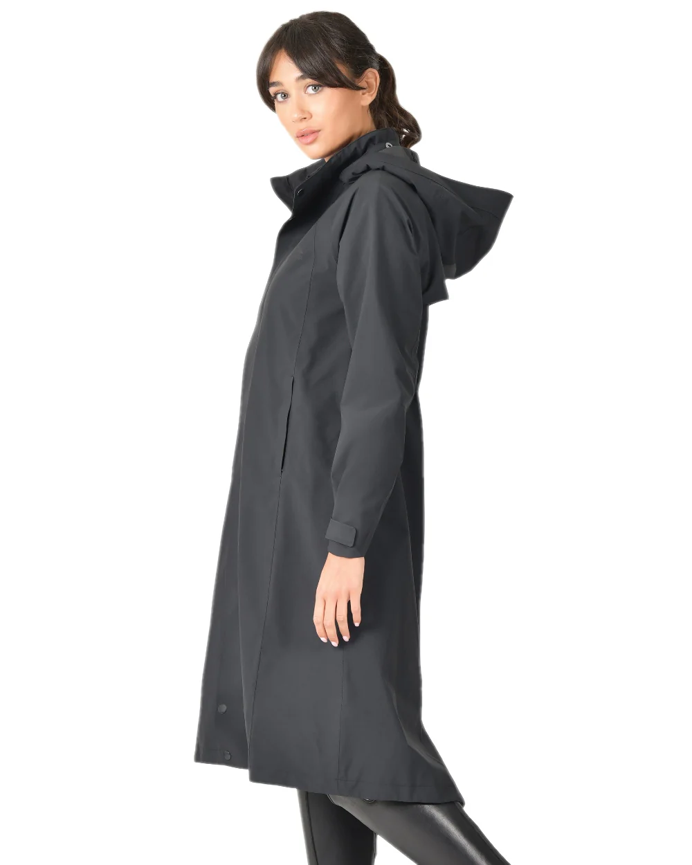 WeatherBeeta Womens Windbreaker Longline Riding Jacket - Image 13