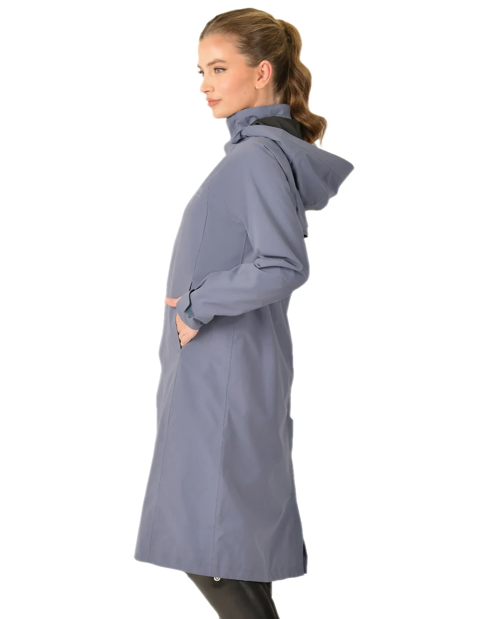 WeatherBeeta Womens Windbreaker Longline Riding Jacket - Image 4