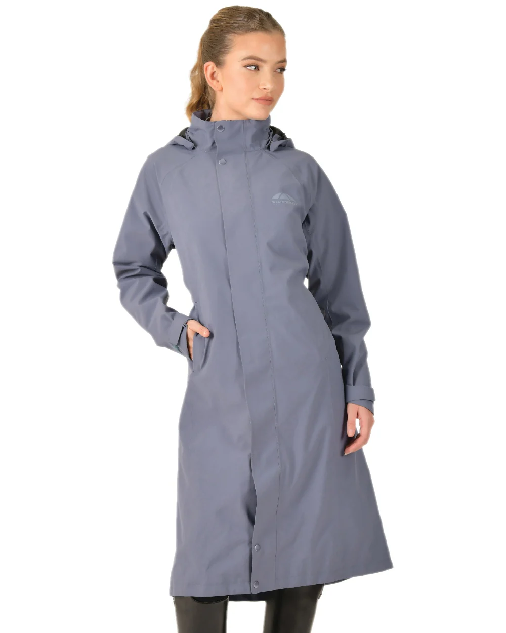 WeatherBeeta Womens Windbreaker Longline Riding Jacket - Image 7