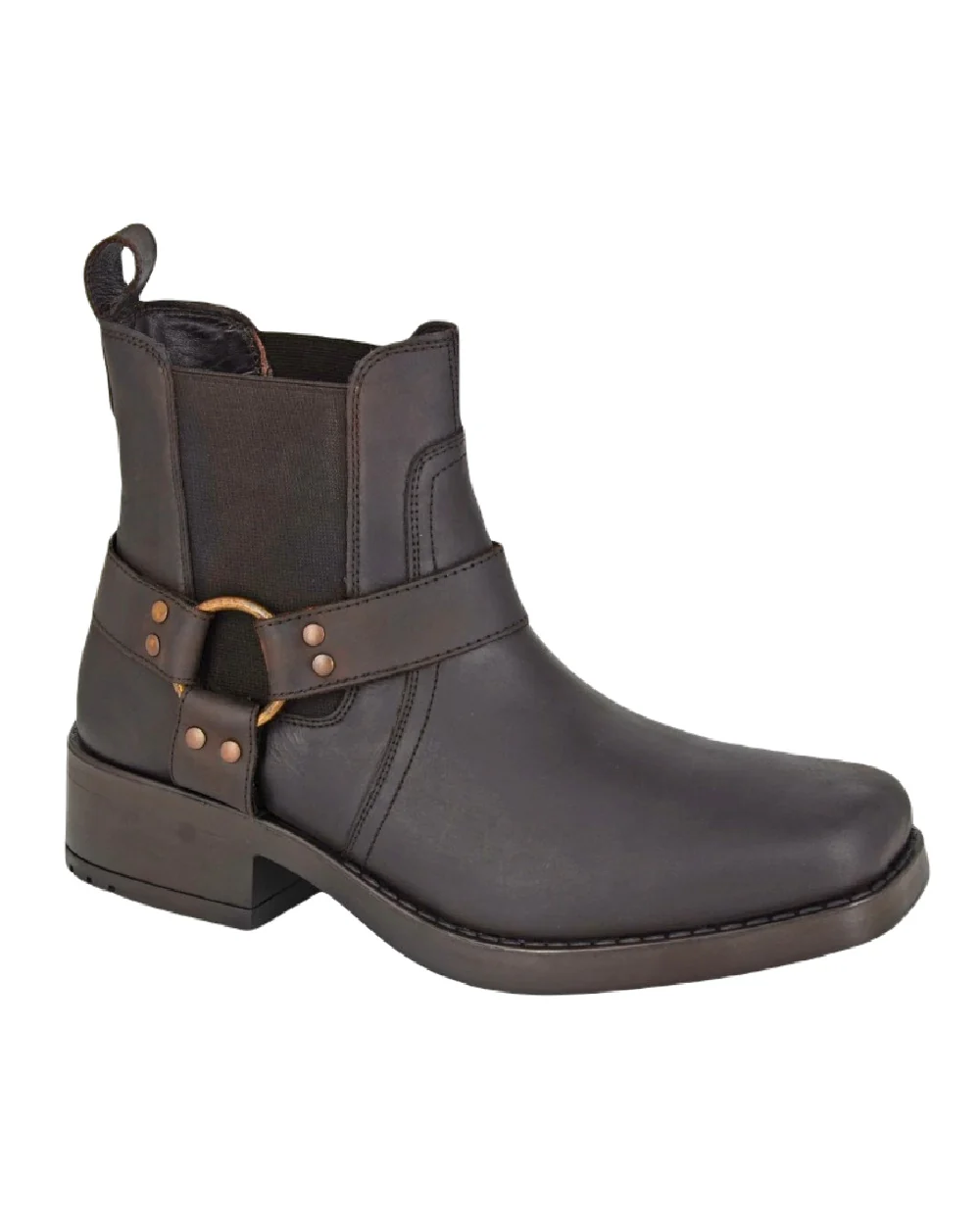 Woodland Low Harley Gusset Harness Boots - Image 3