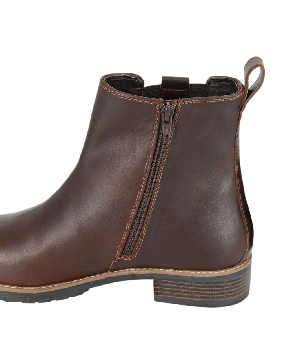 Woodland Womens Single Gusset Inside Zip Ankle Boots - Image 2