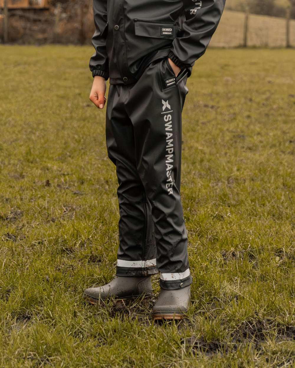 Xpert Childrens Swampmaster Stormgear Trousers - Image 2