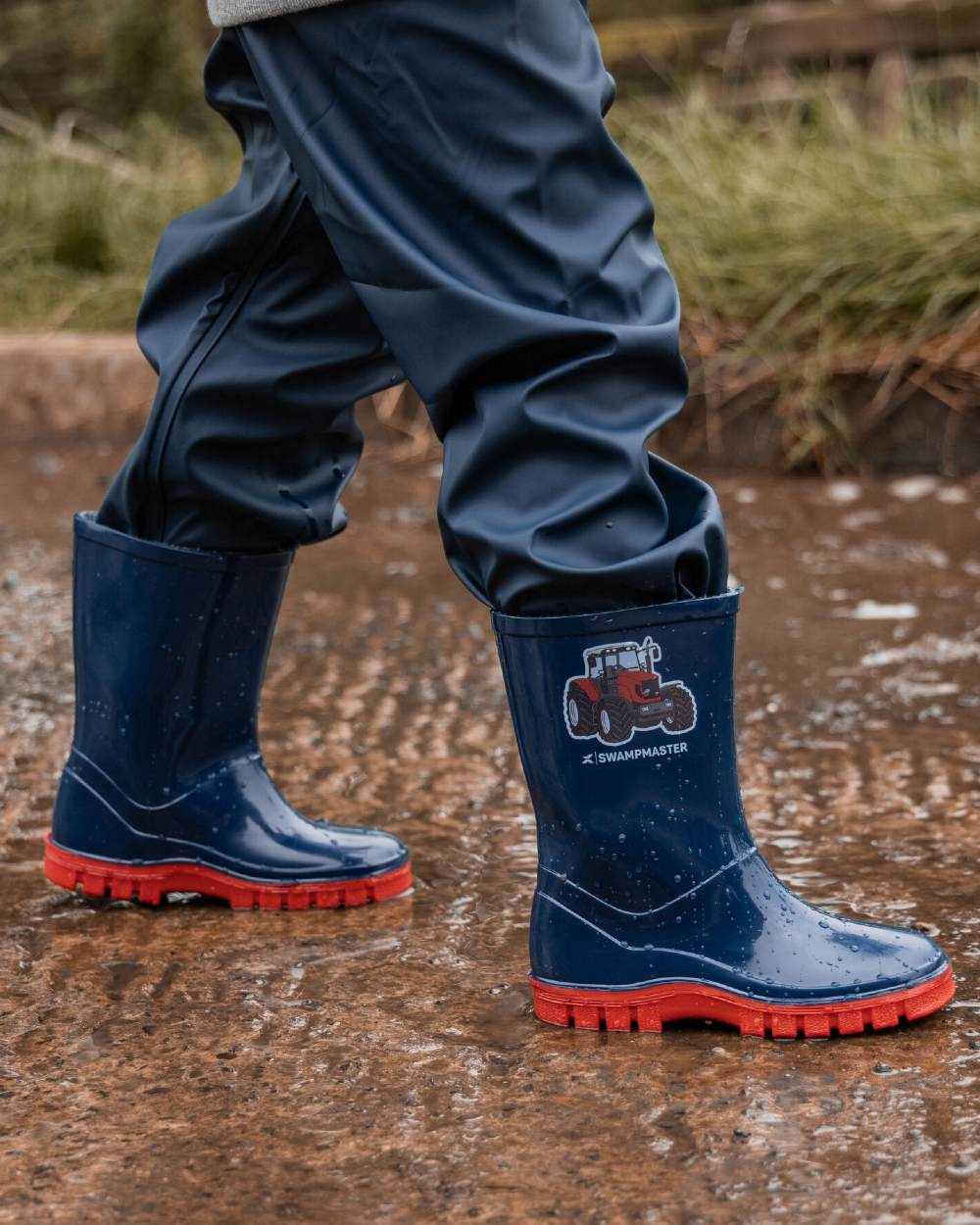 Xpert Childrens Swampmaster Tractor Wellingtons - Image 4