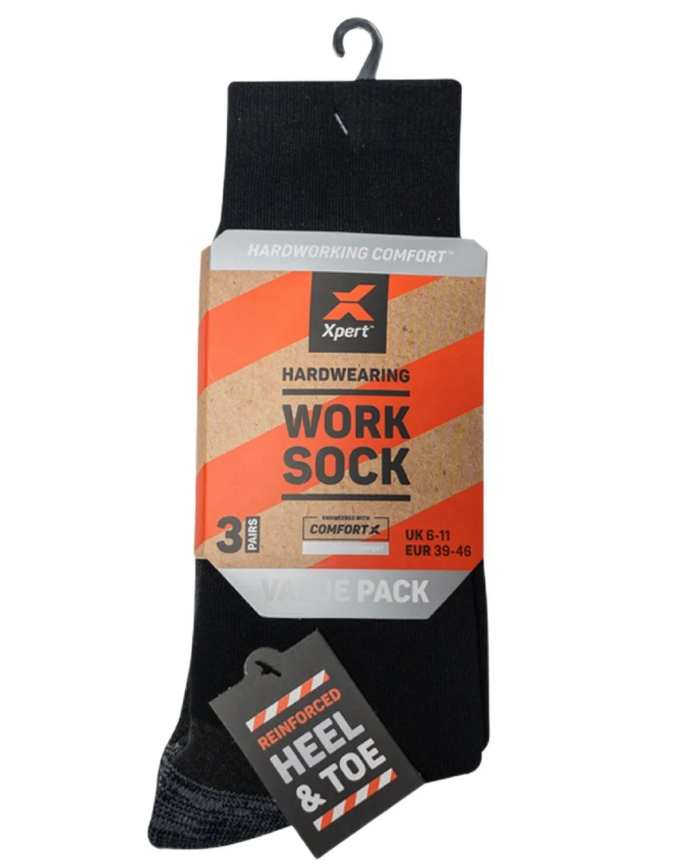 Xpert Core Comfort Work Socks Triple Pack - Image 2