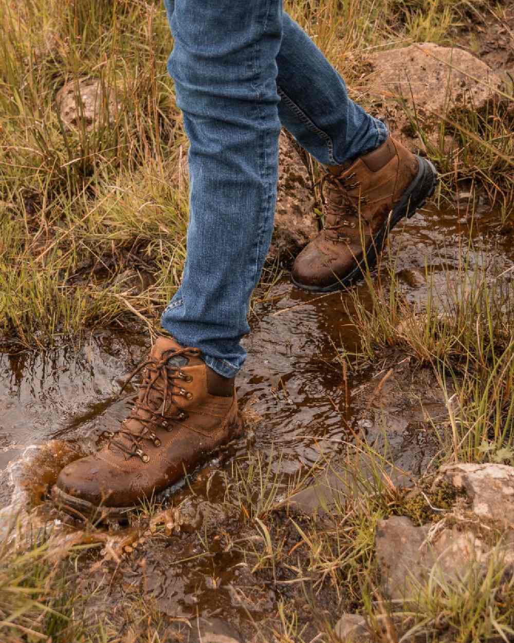 Xpert Mens Heritage Explorer Waterproof Hiking Boots - Image 2