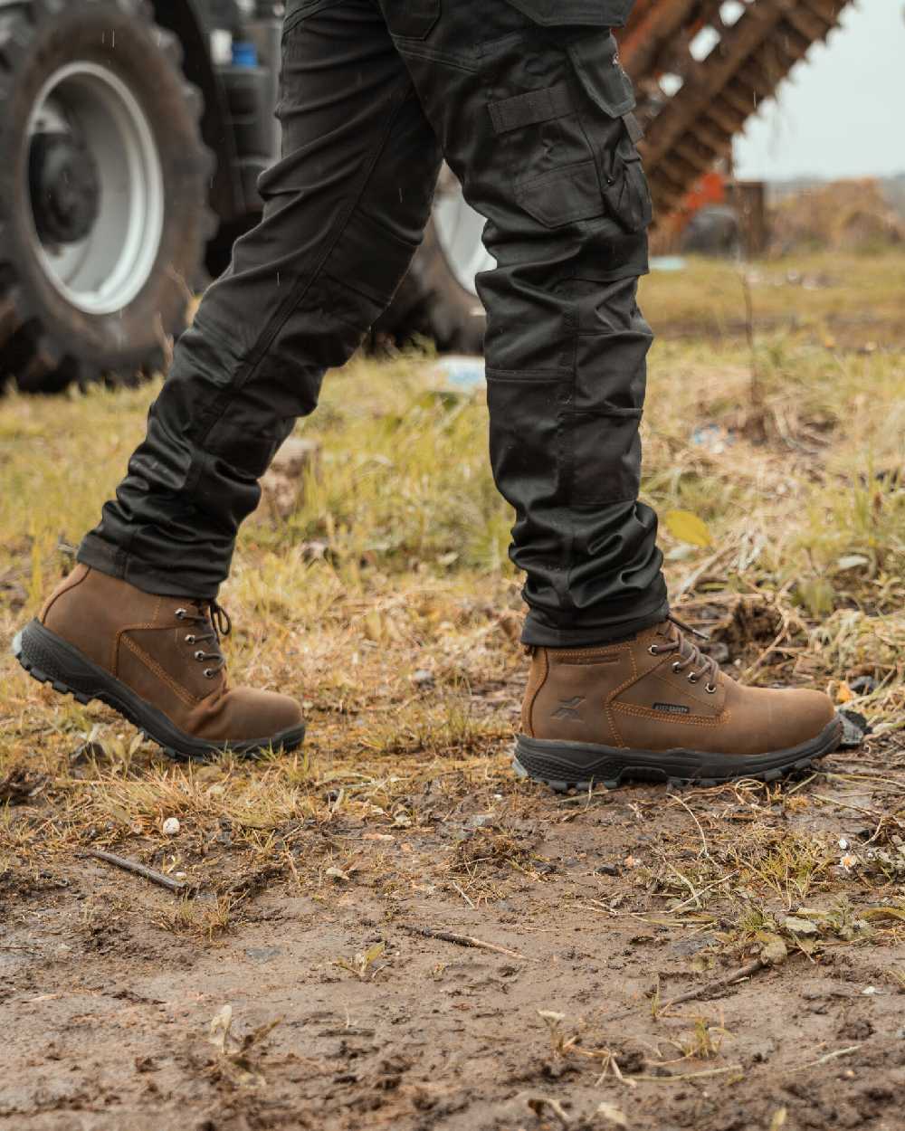 Xpert Mens Heritage Legend Waterproof Safety Boots - Image 2