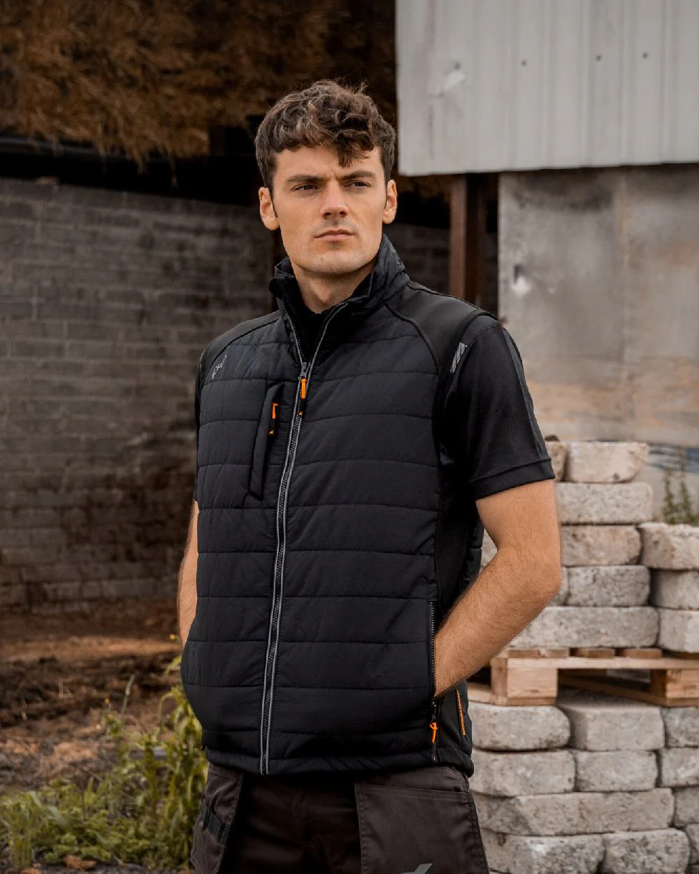 Xpert Mens Pro Rip-Stop Panelled Bodywarmer - Image 2