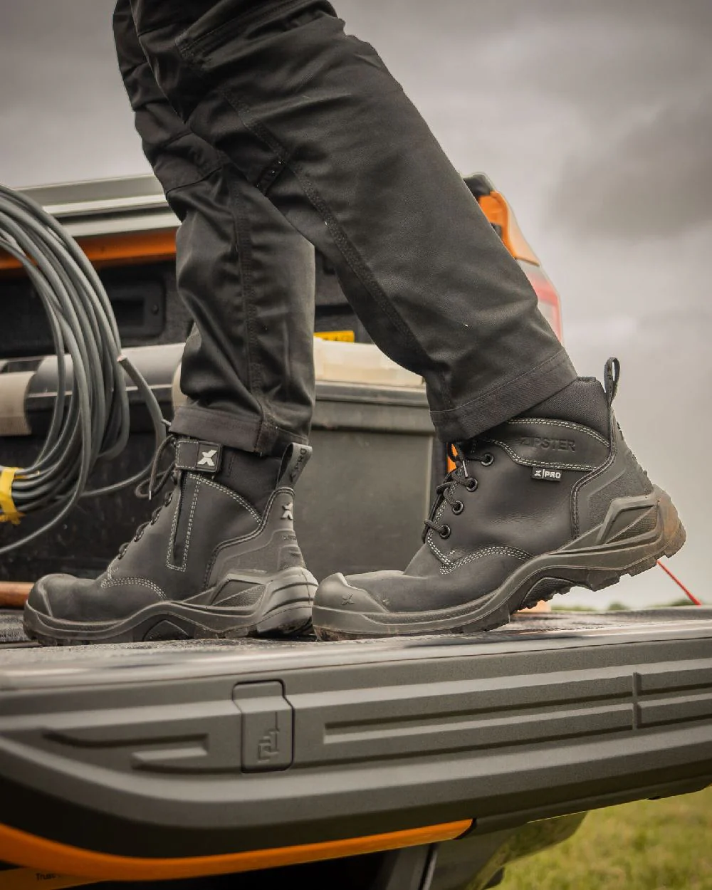 Xpert Mens Pro Zipster Safety Zip-Side Boots - Image 2