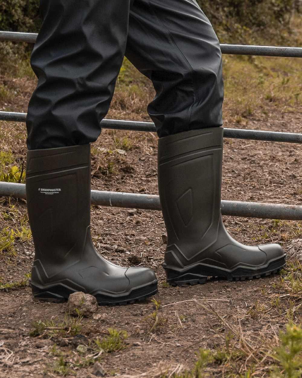 Xpert Mens Swampmaster Pro Champion+ Wellingtons - Image 2