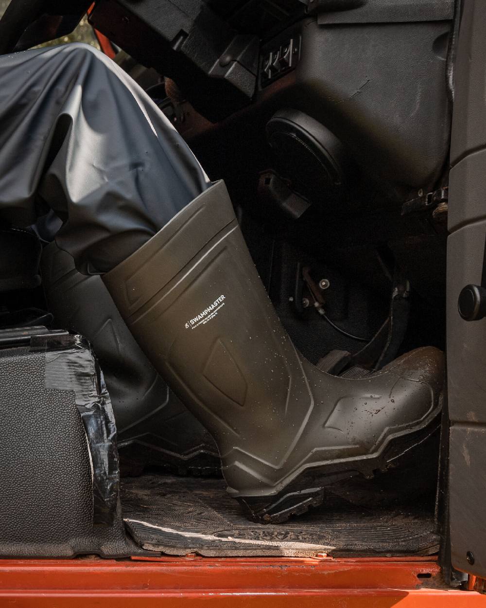 Xpert Mens Swampmaster Pro Defender Safety Wellingtons - Image 2